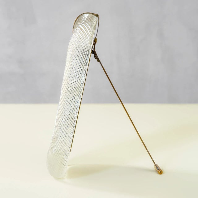 Picture Frame in Murano Glass by Barovier & Toso, 1950s For Sale - Image 6 of 7