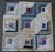 Early Log Cabin Quilt With a "Barn Raising" Layout For Sale - Image 4 of 15