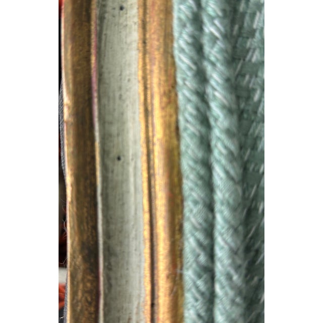Wood Antique French Louis XV Style Patinated and Gilded Wood. - A Pair For Sale - Image 7 of 8
