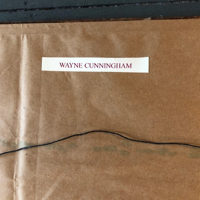 Original Contemporary Wayne Cunningham “Hands Across America “ Collage Ink Drawing Signed For Sale - Image 4 of 6