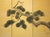 1960s "Old Pine Tree", Pre-1964 Showa Era Japanese Painted Silk Byobu Screen For Sale - Image 5 of 17