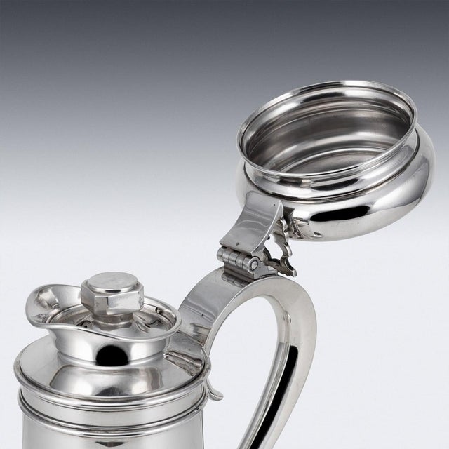 20th Century American Silver Tankard Cocktail Shaker, New York, 1900s For Sale - Image 13 of 18