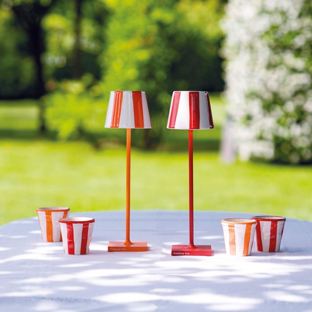 Zafferano Poldina Micro Lamp, Orange For Sale - Image 4 of 5