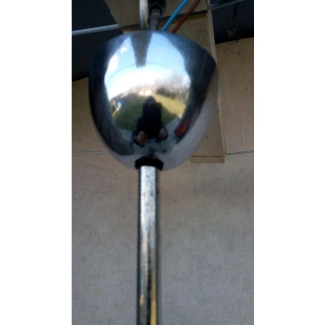 Gray Vintage Type 503/3 Chandelier from Lidokov, 1950s For Sale - Image 8 of 13