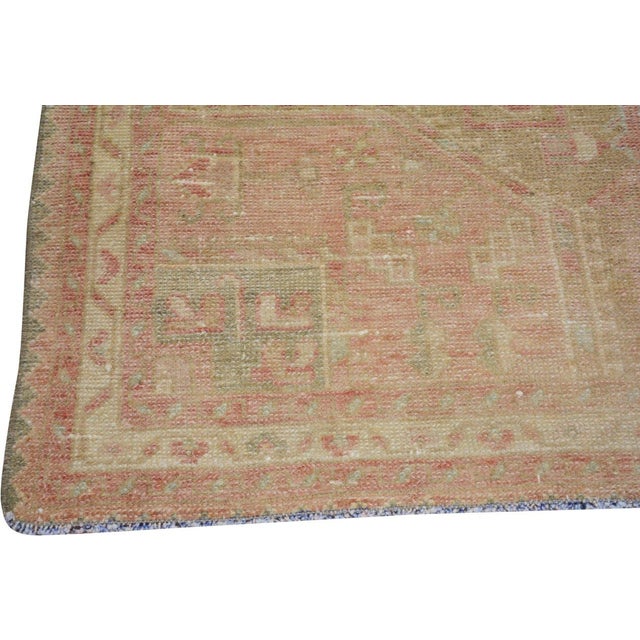 Turkish Vintage Turkish Anatolian Hand Knotted Wool Rug, 3'7''x6'2'' For Sale - Image 3 of 5