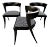 Prometheus Chairs by Jack Millard- Set of 3 For Sale