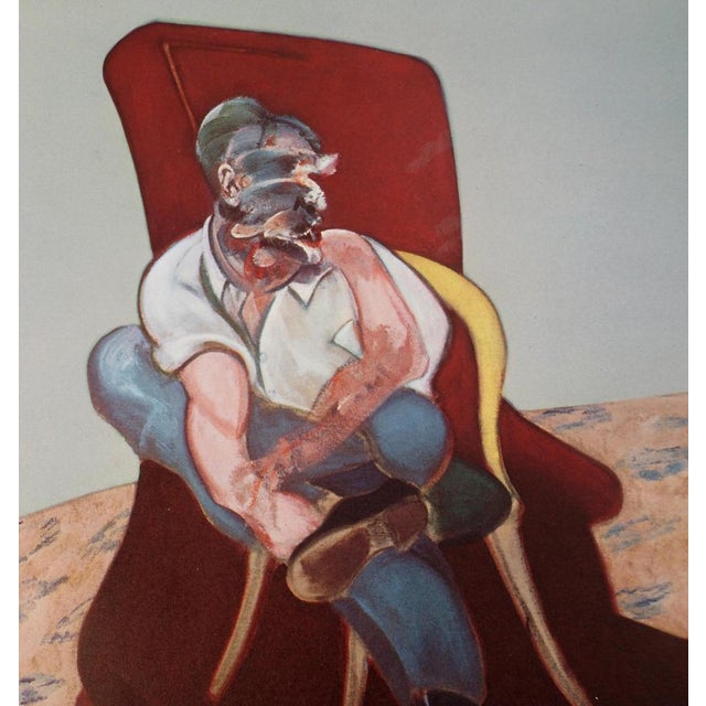 Francis Bacon, Three Studies for Portrait of Lucian Freud, 1966, Lithograph For Sale - Image 11 of 12