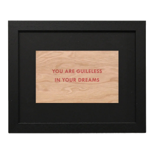 Jenny Holzer, Truisms 'You Are Guileless in Your Dreams', 1977-1979