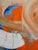 Abstract Square Abstract Oil Painting on Canvas by Pamela Staker For Sale - Image 3 of 3