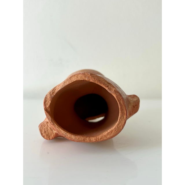 Handmade Clay Figurative Sculpture by Marty For Sale - Image 9 of 11