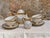 Exclusive vintage tea service for four in the finest white porcelain, produced by the renowned German manufacturer...