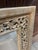 1990s Carved Floral Motif Gold Washed Mirror For Sale - Image 5 of 8