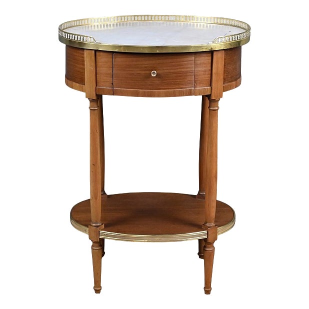 Louis XVI Style Mahogany Coffee Table, Late 19th Century For Sale