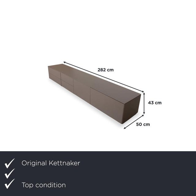 with the Kettnaker Soma, you're getting a sideboard that makes an immediate statement with its impressive length. The...