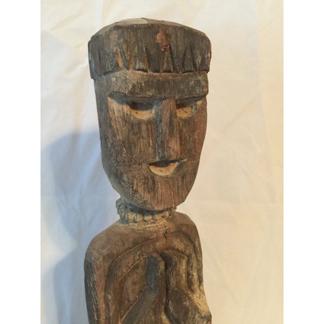 Abstract Antique Nepalese Ancestor Figure For Sale - Image 3 of 5