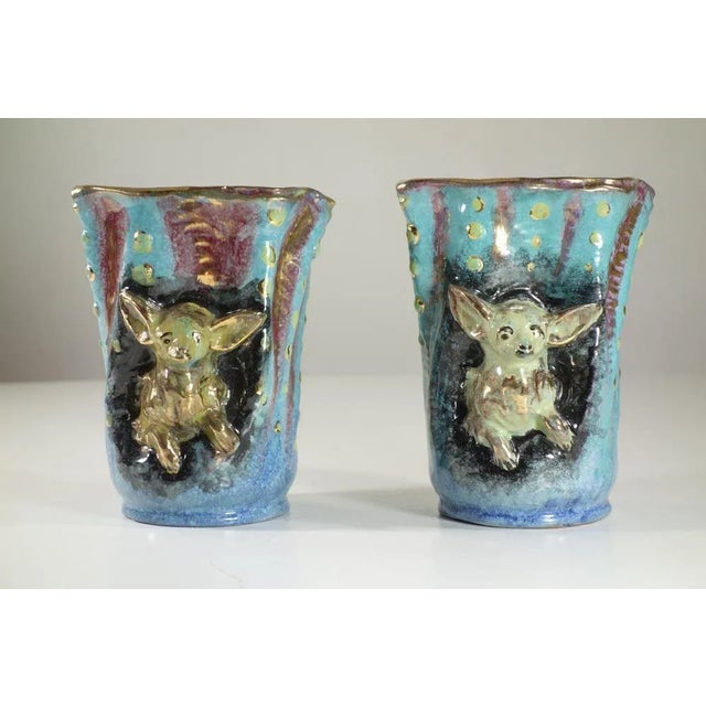 Italian Vases from CAA, 1950s, Set of 2 For Sale - Image 10 of 10