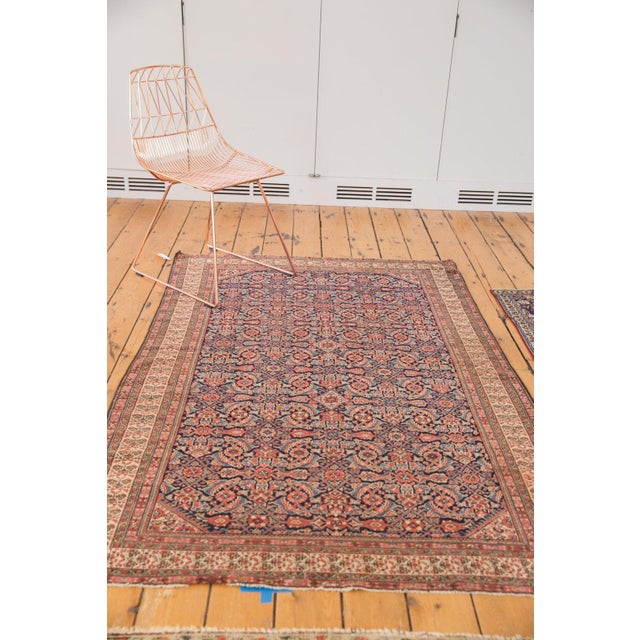 Textile Antique Mission Malayer Rug - 4'3" x 6'5" For Sale - Image 7 of 14