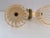 Italian Art Deco Style Brass and Murano Glass Wall Sconces, 1990s, Set of 2 For Sale - Image 13 of 16