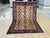Ivory Vintage Afghan Tree of Life Bird Rug in Ivory, Indigo and Madder Red For Sale - Image 8 of 9