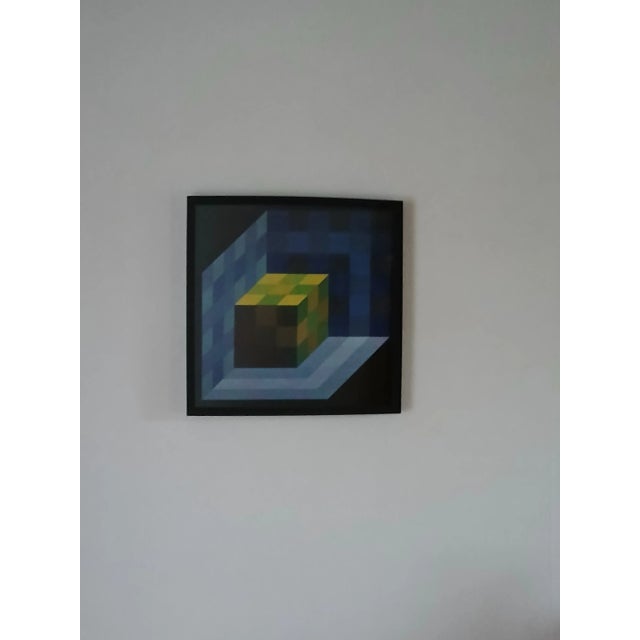 Victor Vasarely, After Tridim-C, 1960s / 1973, Print For Sale - Image 3 of 6