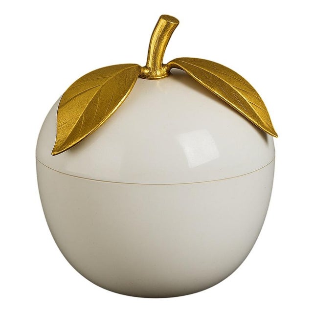 Plastic Mid-Century Apple Ice Bucket attributed to the Turnwald Collection International, 1970s For Sale - Image 7 of 7