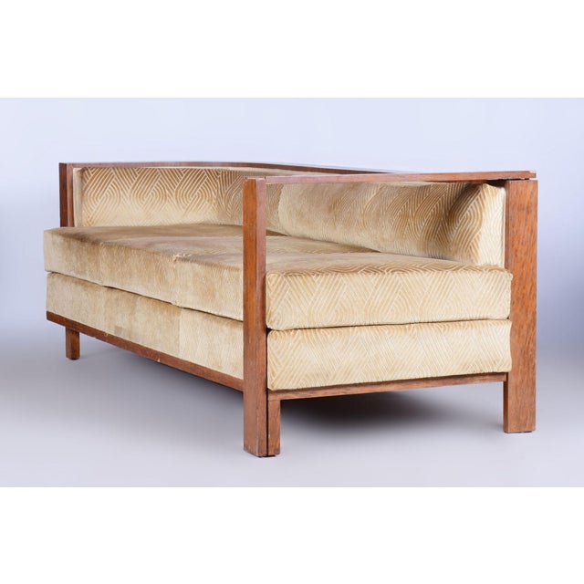 Art Deco Rosewood Seating Set with Coffee Table, France, 1920s, Set of 5 For Sale - Image 17 of 18