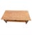 Tan Country View Amish Handcrafted Arts & Crafts Mission Oak Coffee Table Cocktail Table For Sale - Image 8 of 10
