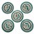 Majolica Plates, France, 19th Century, Set of 5 For Sale