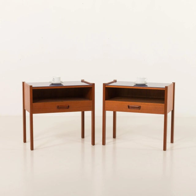 Italian Bedside Tables, 1960s, Set of 2 For Sale - Image 13 of 13