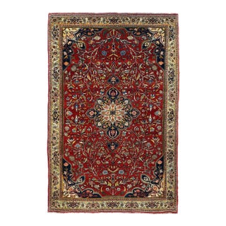 Late 18th Century Antique Bidjar Rug 4'9'' x 7'2'' For Sale