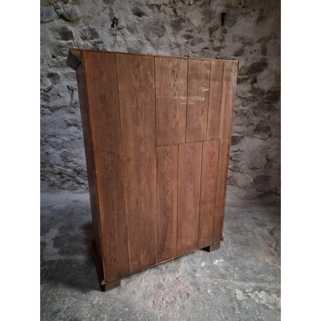 Antique French Oak Single Door Cupboard, 18th Century For Sale - Image 13 of 18