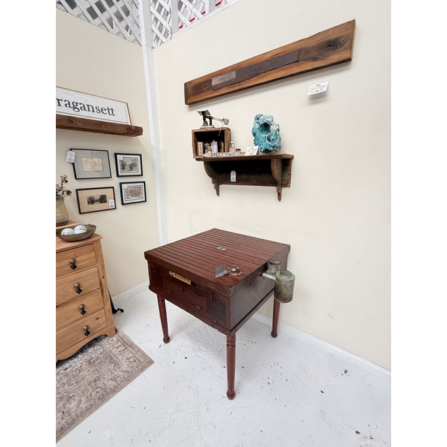 Antique “Buckeye” Incubator Table For Sale - Image 4 of 11