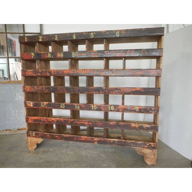 Mid-Century Modern Italian Industrial Shelf, 1970s For Sale - Image 3 of 18