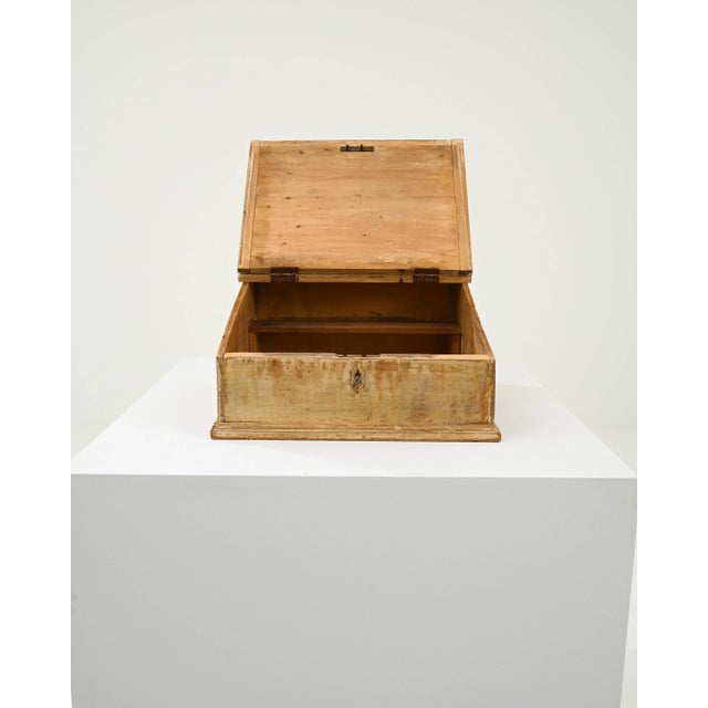 Tan 1800s French Antique Patinated Ecritoire For Sale - Image 8 of 10