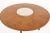 Harvey Probber Harvey Probber Mid Century Round Ebonized Walnut Terrazzo and Brass Dining Table For Sale - Image 4 of 12