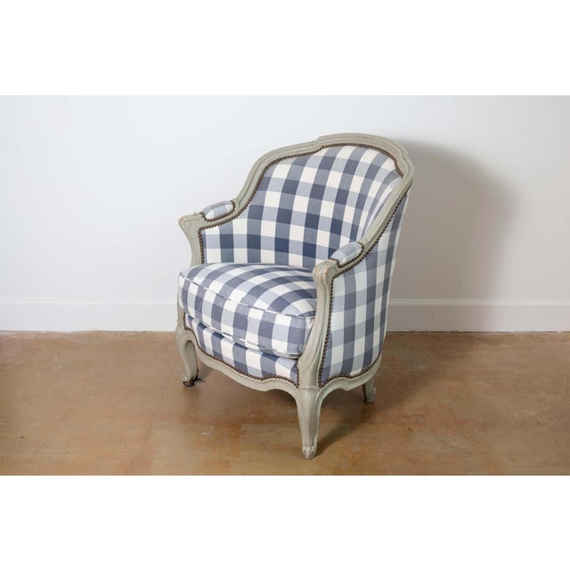 French 19th Century French Bergere For Sale - Image 3 of 8