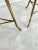 Set of Mid-Century Brass Stools in the style of Paolo Buffa, 1950s For Sale - Image 9 of 10