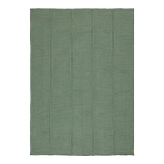 Rug & Kilim’s Contemporary Kilim, in Teal and Seafoam Accents For Sale