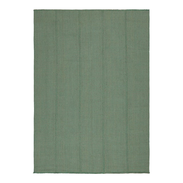 Rug & Kilim’s Contemporary Kilim, in Teal and Seafoam Accents For Sale