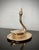 Brass Diminutive Mid 20th-Century Brass Swan on a Dish Ring Holder, Hong Kong For Sale - Image 8 of 17