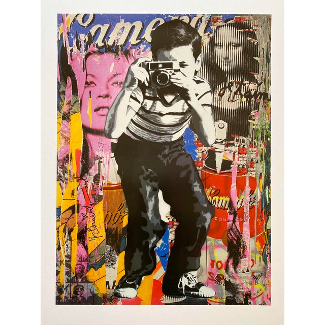 Mr. Brainwash サイン入り ポスター MR. BRAINWASH 