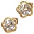 Cathy Waterman Yellow Gold Platinum Diamond Vine Flower Earrings, A Pair For Sale - Image 9 of 10
