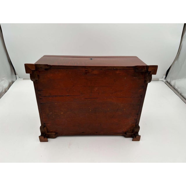Large Victorian Box in Mahogany & Oak, England, 1840s For Sale - Image 17 of 18