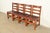 L. & J.G. Stickley, Inc. L. & J. G. Stickley Antique Mission Oak Arts & Crafts Ladder Back Dining Chairs | Set of Four For Sale - Image 4 of 16