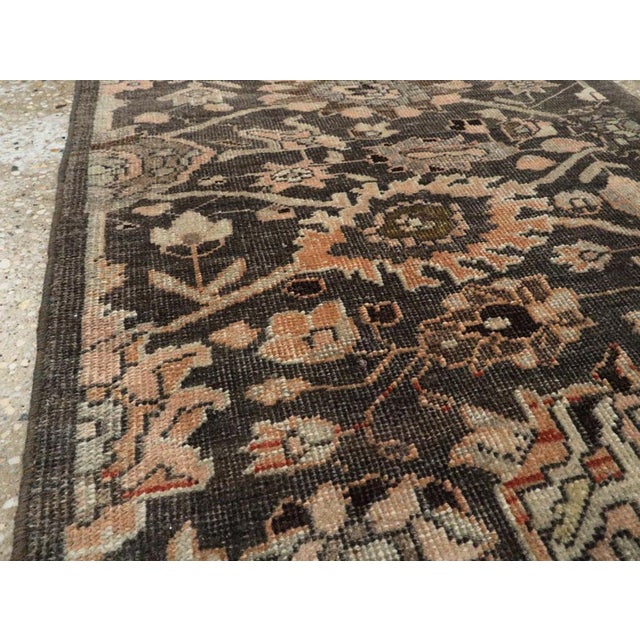Rustic Galerie Shabab Collection Early 20th Century Persian Malayer Sampler Rug For Sale - Image 3 of 7