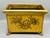 Antique French Mustard Color Toleware Jardiniere Cachepot For Sale - Image 9 of 14