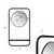 Collins Mirror with shelf For Sale - Image 9 of 9
