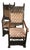Pair of Antique German Oak High-Back Chairs, Circa 1870 For Sale