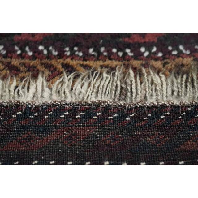 Vintage Balouch Rug 1'7'' x 2'9''.