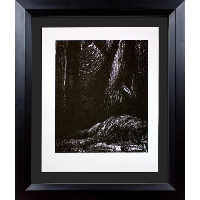 Modern Henry Moore Lithograph Original "Cavern" For Sale